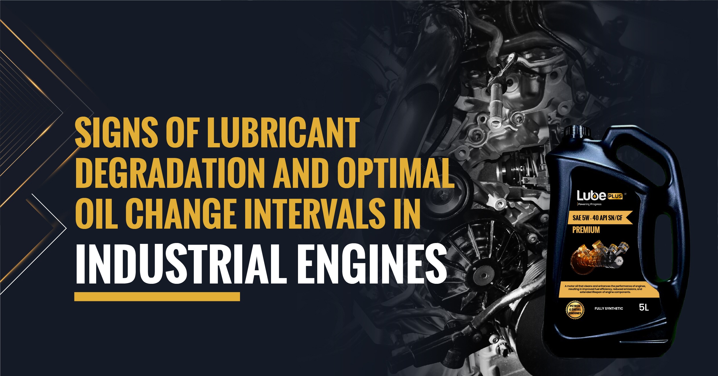 Read more about the article Signs of Lubricant Degradation and Optimal Oil Change Intervals in Industrial Engines